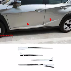 For 2019-2022 Lexus UX 200 250h 260h Chrome Body Side Molding Liner Trim Covers - Foto 1 di 10