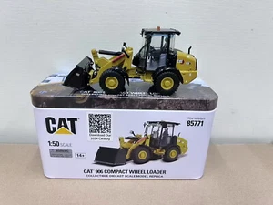 DM 1/50 Scale CAT 906 Compact Wheel Loader Diecast Model Toy Gift 85771 - Picture 1 of 6