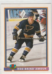 1991-92 bowman #374 Rod Brind'amour BLUES - Picture 1 of 1