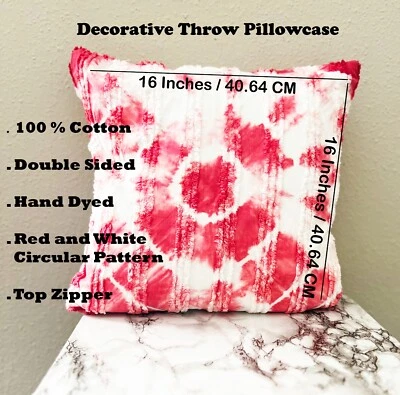 Cotton Throw Pillowcases Square Modern Fur Cotton Pillow cover Set of 2,4 Covers - Image 1 of 4