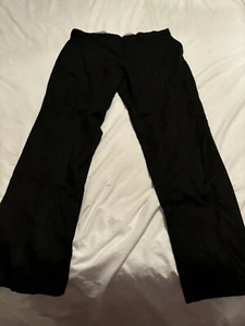 JM Haggar 38 x 34 Black Premium Classic Fit Dress Pants - Picture 1 of 3