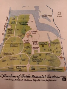 Cemetery plots for sale Gardens Of Faith Baltimore County MD - Picture 1 of 2