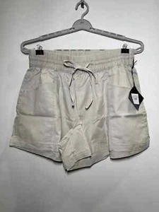 Women's Plus Size Pull-On Shorts - Ava & Viv Light Brown 2X - Picture 1 of 2