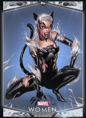 Black Cat Women of Marvel Award - Tarjeta digital Topps Marvel Collect Foto 1 de 4