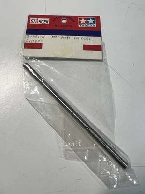 NIB 1/10 F1 Tamiya F1 Steel Axle F103 GT F101 F102 6x128mm Rear Shaft 3485036 - Image 1 of 2