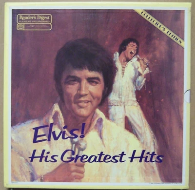 ELVIS PRESLEY - ELVIS ! HIS GREATEST HITS - 1983 7LP VINYL RECORD BOX SET - Image 1 of 3