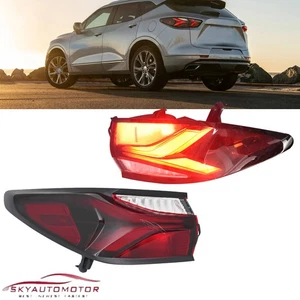 Tail Lights Lamps For Chevrolet Blazer 2019-2022 Brake LED Left&Right Side Outer - Picture 1 of 8