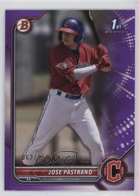 2022 Bowman Prospects Purple Border /250 Jose Pastrano #BP-21 - Image 1 of 2