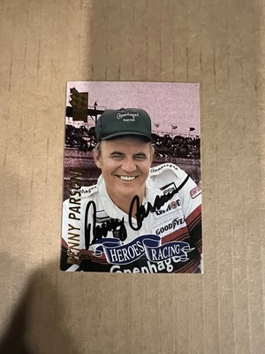 AUTOGRAPHED BENNY PARSONS 1994 Press Pass VIP #88 NASCAR Racing - Image 1 of 4