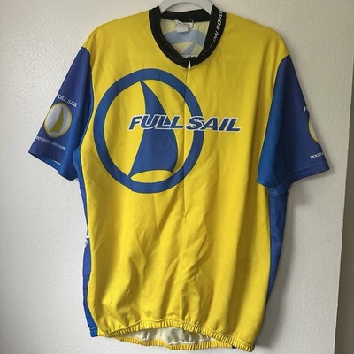 Camiseta deportiva Pace Full Sail Brewing para hombre XXL azul amarillo cremallera  Foto 1 de 4