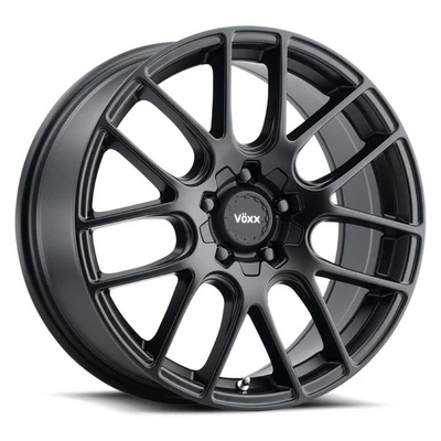 Voxx Orso 16x7 +40 Matte Black Wheel Rim 5x112 5x120 (QTY 1) ORS 670-5003-40 MB Foto 1 de 4