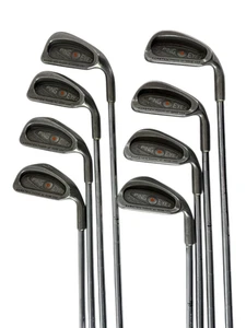 PING Eye 2 Orange Dot 3-PW Irons Set ZZ Lite Steel RH 8 Golf Clubs Karsten USA - Picture 1 of 10