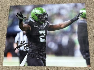 JEFFREY BASSA Oregon Ducks SIGNED 8x10 Photo KANSAS CITY CHIEFS - Picture 1 of 1