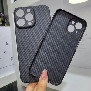 Funda protectora ultra delgada de fibra de carbono real para iPhone 15 Pro Max Plus - Imagen 1 de 19