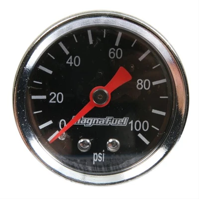 MagnaFuel MP-0103 Gauge Fuel Pressure 0-100pse 1 1/2in Dia  Mechanical Foto 1 de 3