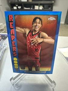 2023-24 Topps Chrome OTE Topps Throwback Basketball Blue /99Jahki Howard (RC) - Picture 1 of 2
