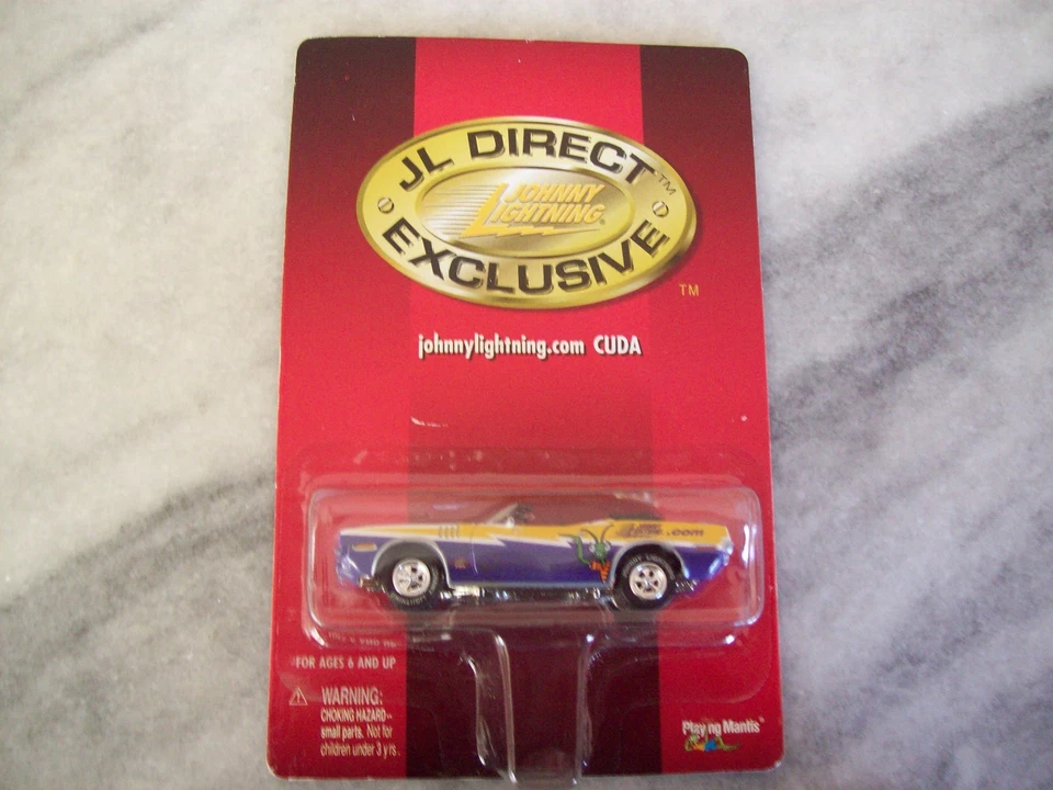 JOHNNY Lightning 1/64 1971 PLYMOUTH CUDA 独家 — 第 1/1 张图片