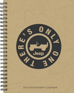 Jeep 2026 6.5" x 8.5" Engagement Calendar - Picture 1 of 6
