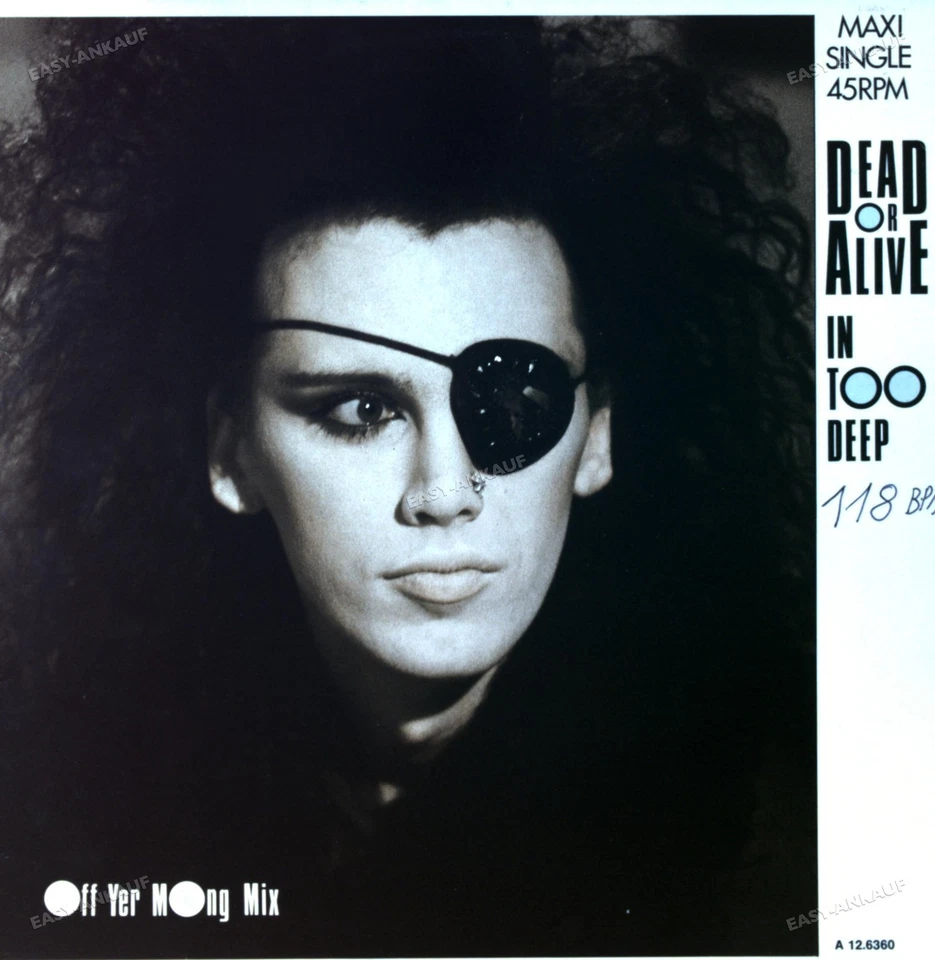Dead Or Alive - In Too Deep Maxi (VG/VG) .* - Image 1 of 1