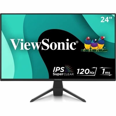 ViewSonic VX2470-MHD 24 Inch 1080p IPS Monitor with 120Hz, 1ms, Variable Refresh - Image 1 of 4
