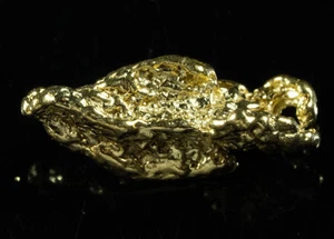 #15 Alaskan BC Natural Gold Nugget 0,85 Gramm Original - Bild 1 von 4