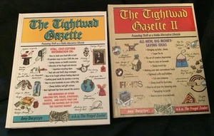 Two Hardcovers: The Tightwad Gazette 1 & 2 by The Frugal Zealot - BRAND NEW!! - Picture 1 of 11