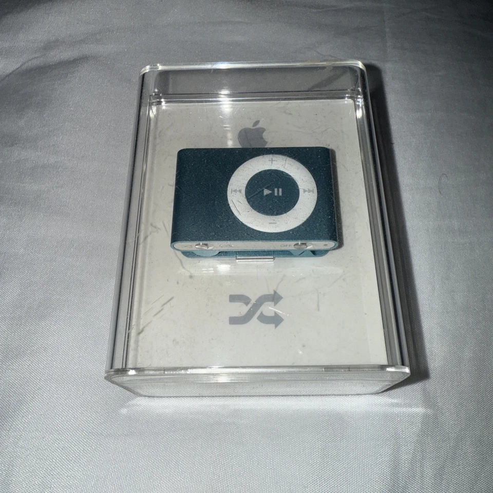 Apple iPod Shuffle, A1204, Blue, 2nd Gen, 1 GB - Image 1 of 3