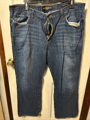 Pantalones de mezclilla Lucky Brand 367 vintage azul bota para hombre 40x30 Foto 1 de 4