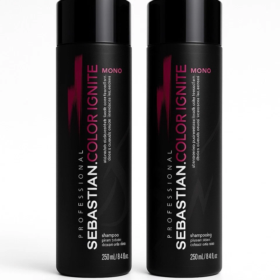 Sebastian Color Ignite Single Tone Shampoo 8.4oz - Lot of 2 - Discontinued - Image 1 of 1