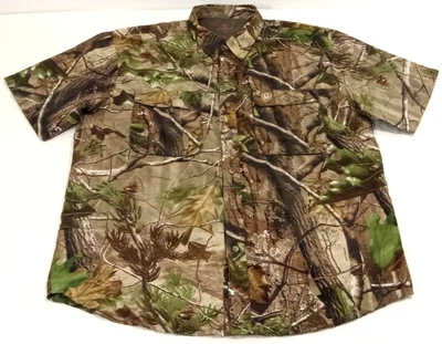 Camisa Game Winner Para Hombre XL Realtree APG HD Caza Bordado Logo Camuflaje Foto 1 de 4