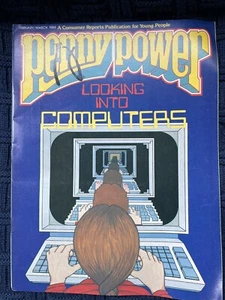 Rare OOP Vtg Penny Power Kids Consumer Magazine V4#4 1984 Looking Into COMPUTERS - Picture 1 of 8
