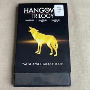 The Hangover Trilogy (DVD 3-Film 2-Disc Set + WB Iconic Moments Slipcover) 1 2 3 - Picture 1 of 14