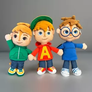 Alvin & The Chipmunks Chipmunk Pals Simon Theodore Plush 9" Fisher-Price 2016 - Picture 1 of 13