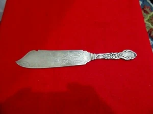 1850er Gorham SELTENES Silber Fischmesser Marie Antoinette Muster 10 1/2" L6,25 - Bild 1 von 11