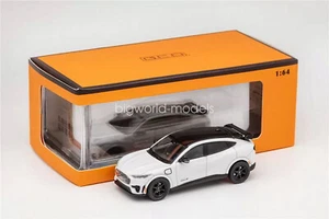 GCD 1/64 Scale Ford Mustang Mach-E SUV 2023 White Diecast Car Toy Collection NIB - Picture 1 of 7