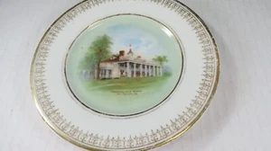 Washington's Home VINTAGE Mt VERNON VA Virginia piatto da tè Baviera 6,3/4" - Foto 1 di 6
