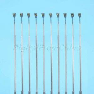 20Pcs 1:100 HO Scale LED Street Lights Single Head Train Railway Lamp Post Model - Picture 1 of 12