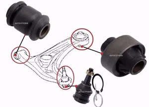 FOR TOYOTA URBAN CRUISER 1.3 09 > ON FRONT LH OR RH WISHBONE BUSH & BALL JOINT - Picture 1 of 1