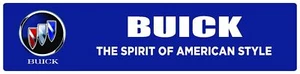 Buick | Branded Premium Decorative Display Sign | 6"h x 24"w - Picture 1 of 1