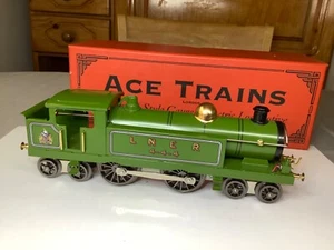 Ace Trains calibre O 3 rieles AC/DC eléctrico LNER verde 4-4-4 tanque loco - Imagen 1 de 8