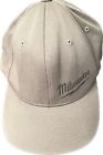 Milwaukee Tools Gray Baseball Cap Hat Men’s Large/Xtra FlexFit Fitted