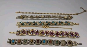 Vintage Repair Craft Brackets Lot Some of 6 Signed - Bild 1 von 13
