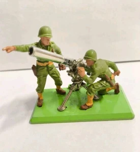 Soldatini Britains Deetail LTD 1971 - 75mm Gun Fanteria Americana US Army Marine - Foto 1 di 6