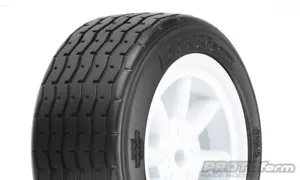 Protoform Vintage Racing Pre-Mounted Front Tire (26mm) (White) (2) - PRM10140-17 - Picture 1 of 1