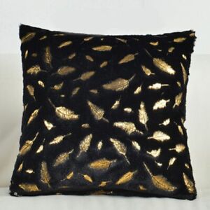 10 Colors Decorative Plush Cushion Cover Gold Soft Throw Pillows Cover Sofa