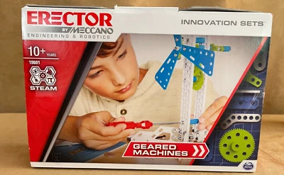 Erector Meccano Innovation Sets Geared Machines Steam 19601 New building  - Image 1 of 4