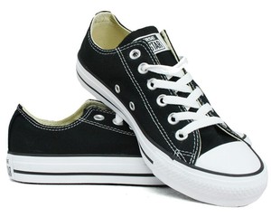 Converse All Star OX Chucks M9166 Unisex Sneaker schwarz Gr. 36 - 44 + Geschenk