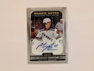2021-22 O-Pee-Chee Platinum MORGAN BARRON #R-MB Rookie Autographs RC - Bild 1 von 2