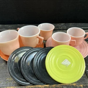 Vintage Hazel Atlas Little Hostess Child’s Tea Sets Various Piece Lot Cup Saucer - Picture 1 of 14