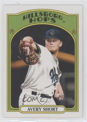 2021 Topps Heritage Minor League Edition Avery Short #46 - Image 1 of 2